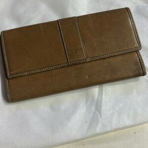 Coach Leatherware Est. 1941 Trifold Wallet